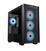 ASUS A21 Plus ARGB Temperli Cam USB 3.2 mATX Mesh Siyah Mid Tower Gaming Kasa