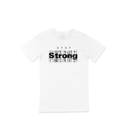Stay Strong Tişört (Beyaz)