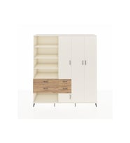 Hyperion Dolap 14 Raflı 4 Çekmeceli 4 Kapaklı 220x44x243 Aytaşı-Aytaşı/Çam