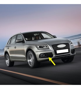Audi Q5 2013-2017 Ön Sağ Sis Farı Kapağı Parlak Kromaj 8R0807682J