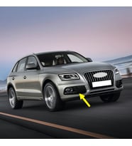 Audi Q5 2013-2017 Ön Sağ Sis Farı Kapağı Parlak Kromaj 8R0807682J