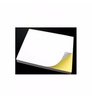 100 Adet Parlak Kuşe Yapışkan Etiket Sticker A3 Ebat 29,7x42 Cm