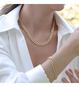 Gurmet Hallow Gold Kaplama Gümüş Set