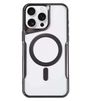 iPhone 16 Pro Kılıf Boyi Magsafe Silikon Kapak - Siyah