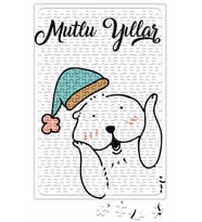 Sevimli Su Samurları İle Mutlu Yıllar Puzzle 240 Parça Yapboz