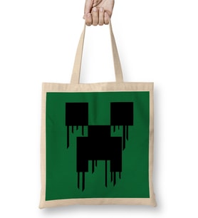 Melting Creeper Bez Çanta Uzun Saplı