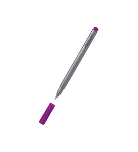 Faber Castell Grip Finepen İnce Uçlu Kalem 0.4 mm Açık Mor 