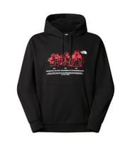 The North Face U MNT ANNIVERSARY  RELAXED CREW Kapşonlu Swetşört NF0A8DN7JK31 (Siyah)