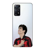Xiaomi Redmi Note 12 PRO 4G Uyumlu Kaka Leite Futbol Tasarımlı Şeffaf Telefon Kılıfı