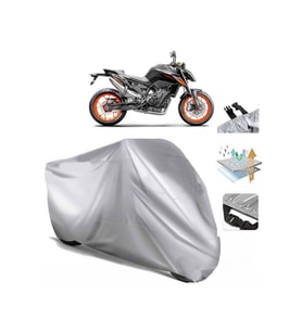 Ktm 790 Duke  Arka Çanta (bağlantı Tokalı) Uyumlu SolarBlock Prime Motosiklet Brandası Örtüsü (Siyah)