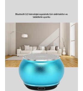 Taşınabilir Bluetooth Hoparlör Dış Mekân Ve Seyahat İçin İdeal