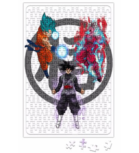 Goku Trindade Puzzle 240 Parça Yapboz