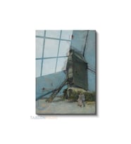 Dikey Cam Tablo Salon Duvar Tablo Dikey Cam Vangogh Lemoulindelagalette Ev Hediyesi Ofis Tablo
