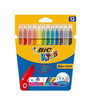 Bic Kids Keçeli Boya Kalemi Ultra Yıkanabilir 12li