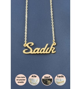 Sadık İsimli Kolye