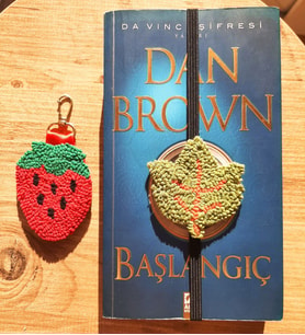 Mi-Knitting,  El Yapımı Hediyelik  Kitap Ayracı Ve Anahtarlık, Yılbaşı hediyesi
