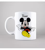 Mickey Mouse Tasarımlı Kupa Kişiye Özel