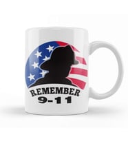 Never Forgotten 911 Kupa Bardak Porselen