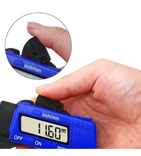 Dijital Ultra Hassas Kumpas 15mm Cep Kumpası Dijital Kalınlık Ölçer 20495