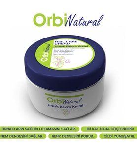 ORBİ NATURAL Tırnak Bakım Kremi