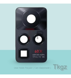 İnfinix ZERO X Arka Kamera Camı Lens
