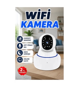 3.0MP Full HD Akıllı IP Kamera – Gece Görüşü ve Çift Yönlü Ses