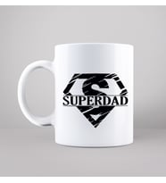 Süper Baba (Super Dad) Tasarımlı Kupa