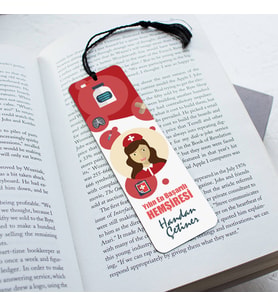 Hemşireye Hediye Kitap Ayracı