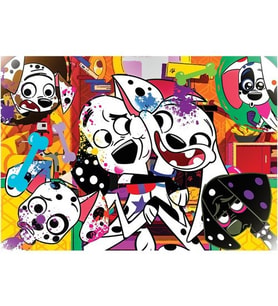 KS Games 100 Parça Puzzle 101 Dalmatian Street Lisanslı Ürün