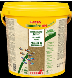 Sera İmmunPro Mini 50 gr Probiotic (açık) Yavru Balık Yemi Kilitli Poşette Skt:10/2028