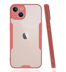 Newface Apple iPhone 14 Plus Kılıf Platin Silikon - Pembe