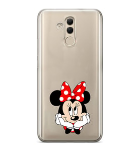 Huawei Mate 20 Lite Uyumlu Baskılı Yumuşak Silikon Şeffaf Telefon Kılıfı