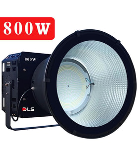 800W Led Projektör Park Bahçe Çevre Site Bina Tabela Dış Mekan Led Lamba (Beyaz)