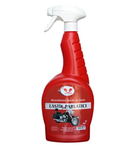 Uniland Motosiklet Lastik Parlatıcı 750 ML + Temizleme Süngeri