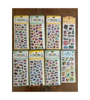 8 Adet Birden Çocuk Eğitici Sticker Çıkartma Seti Model 4