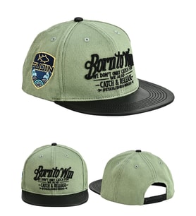 Fujin BTW Lather Visor Sapka Light Green