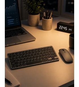 Northcity Kablosuz Klavye Mouse Kombini - Bluetooth 5.0, Tablet ve Bilgisayar Uyumluluğu