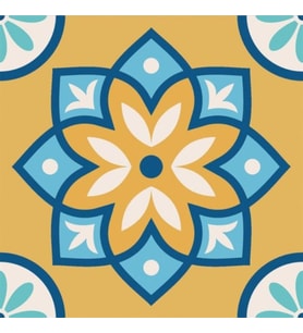 Destina Ahşap Mandala Boyama Seti-Ahşap Boyama- Model 197 - 23cm*23cm