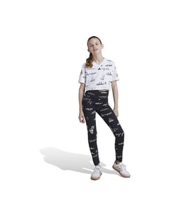 adidas Jg Bluv Tig Çocuk Günlük Tayt IV9450 Siyah