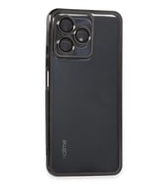 Newface Realme C53 Kılıf Razer Lensli Silikon - Siyah