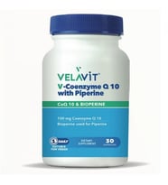 Velavit V-Coenzyme Q10 With Piperine 30 Kapsül