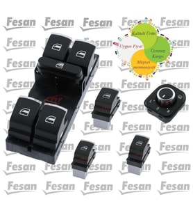 Volkswagen Passat B6 - Golf 6 - Jetta - Tiguan Krom Cam ve Ayna D