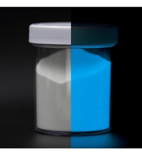 Capital 20g Mavi Renk Fosfor Tozu Glow In Dark Karanlıkta Parlayan Boya