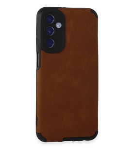 Durukar® Samsung Galaxy M34 5G Kılıf Loop Deri Silikon - Kahverengi