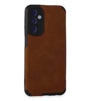 Durukar® Samsung Galaxy M34 5G Kılıf Loop Deri Silikon - Kahverengi