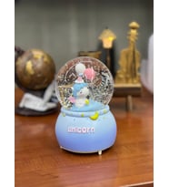 Unicorn Tasarımlı Küre Mega Boy Tam Otomatik Kar Küresi