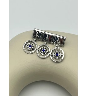 Çelik Silver Sallantılı Nomi Charm - 25crm79