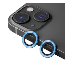 BİNANO METAL RİNG IPHONE 15/15 PLUS DENİZ MAVİSİ KAMERA KORUYUCU