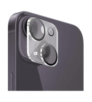 Vendas iPhone 16 Uyumlu Integrad Tam Uyumlu Kamera Lens Koruyucu 2 Adet (Siyah)
