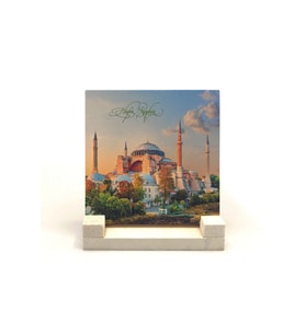 Ayasofya Camii  Baskılı Taş Masaüstlük 10X10